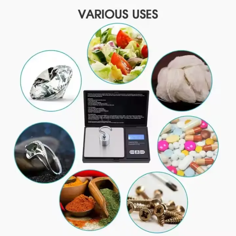 Digital Scales Electronic with Battery 0.1g 100-500g