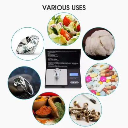 Digital Scales Electronic with Battery 0.1g 100-500g