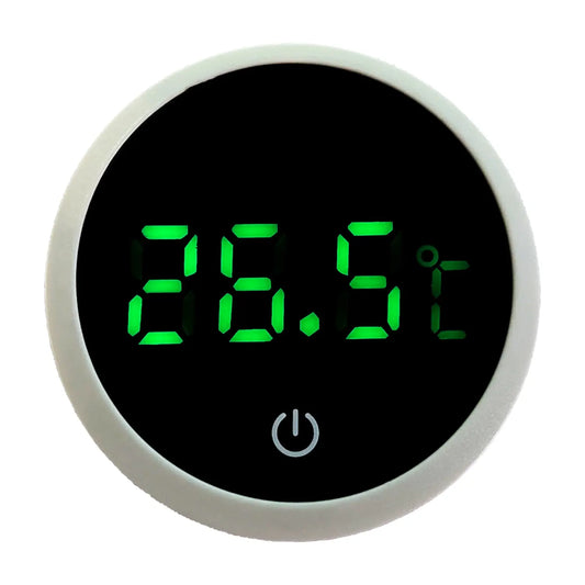 Aquarium Digital White Thermometer Stick on LED - Dry Battery Long Life Betta Shrimp Shop
