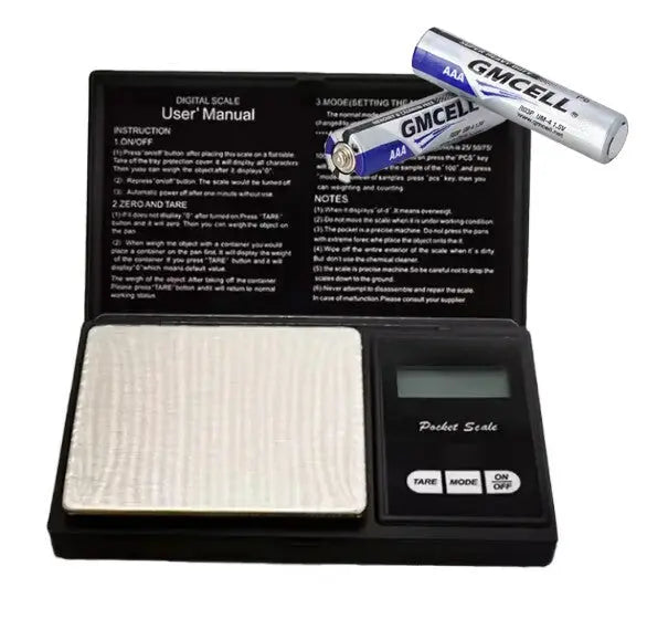 Digital Scales Electronic with Battery 0.1g 100-500g Betta Shrimp Shop