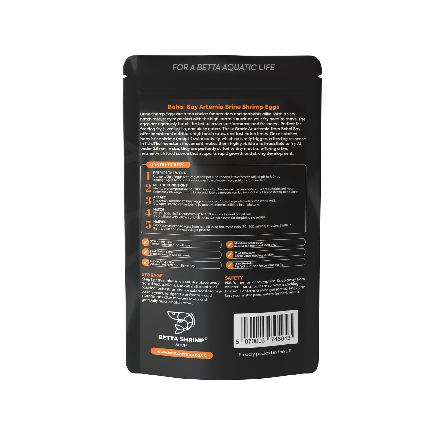 BSS™ Brine Shrimp Eggs