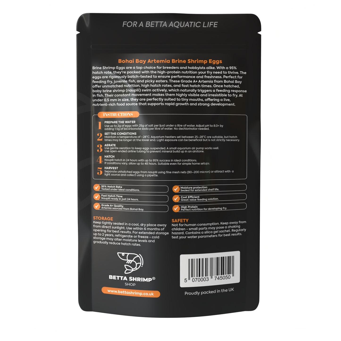 BSS™ Brine Shrimp Eggs
