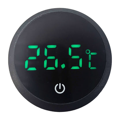Aquarium Digital Black Thermometer Stick on LED - Dry Battery Long Life