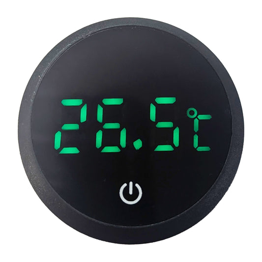 Aquarium Digital Black Thermometer Stick on LED - Dry Battery Long Life