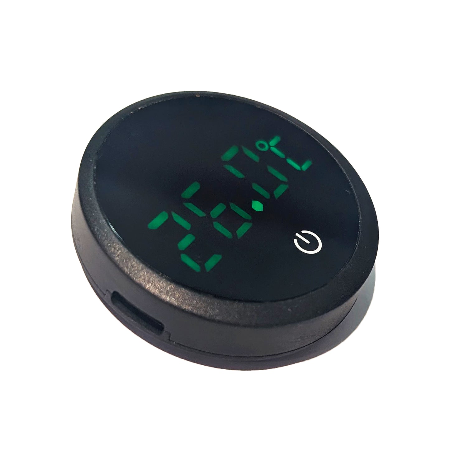 Aquarium Digital Black Thermometer Stick on LED - Rechargeable USB-C