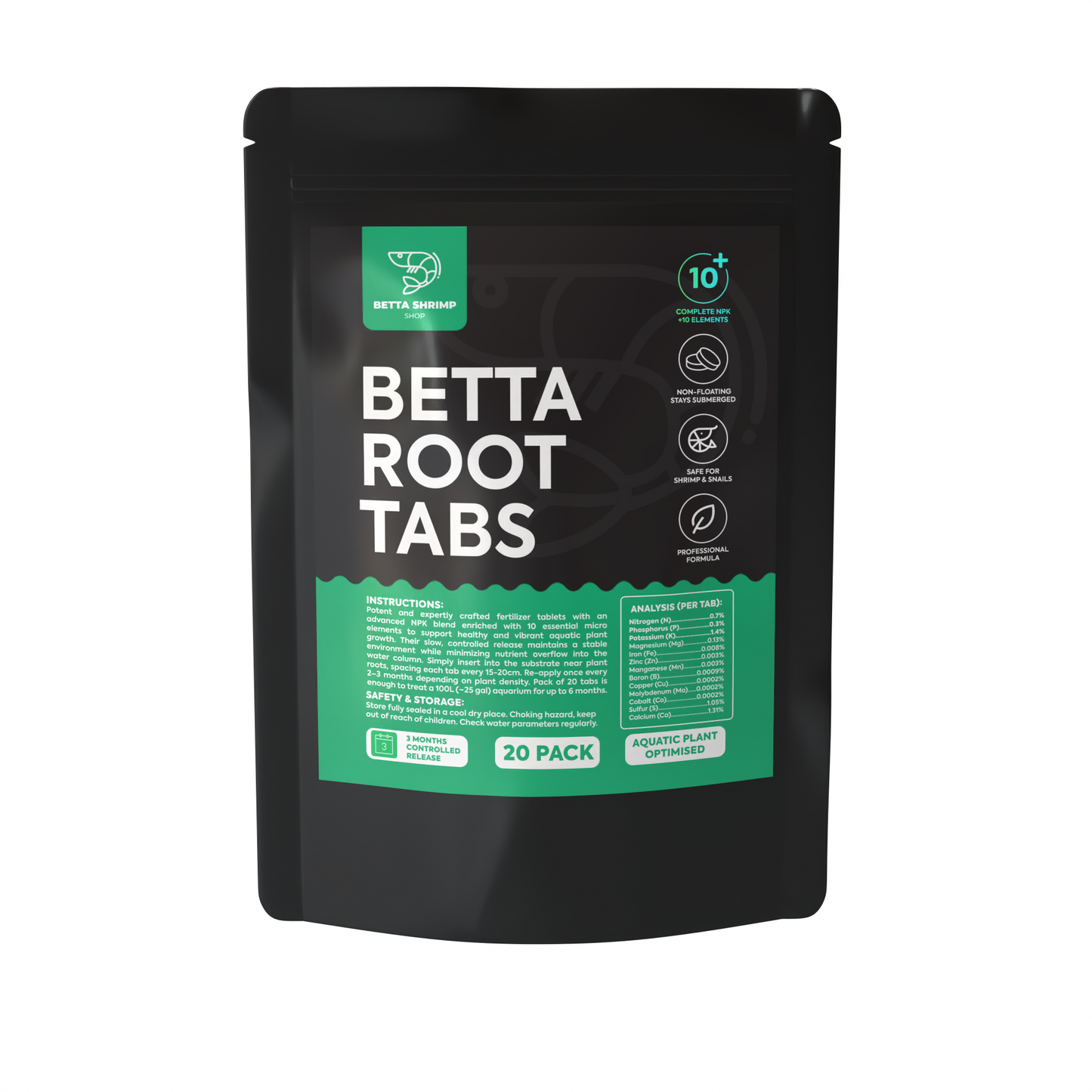BSS™ Betta Root Tabs